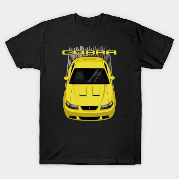 Mustang Cobra Terminator 2003 to 2004 - Yellow T-Shirt by V8social